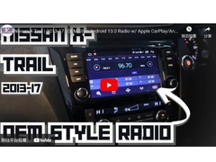 صفحه نمایش 8 اینچی مدل OEM بدون دی وی دی برای نیسان X-Trail Qashqai J11 2 2019- 2020 ماشین چند رسانه استریو GPS CarPlay