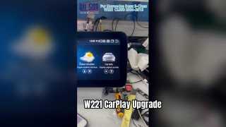 مرسدس بنز S-Class W221 12.3 اینچی پخش کننده چند رسانه ای اندروید | GPS و CarPlay (ZCV/ZCE/ZCM/ZDV/ZDE/ZDM/